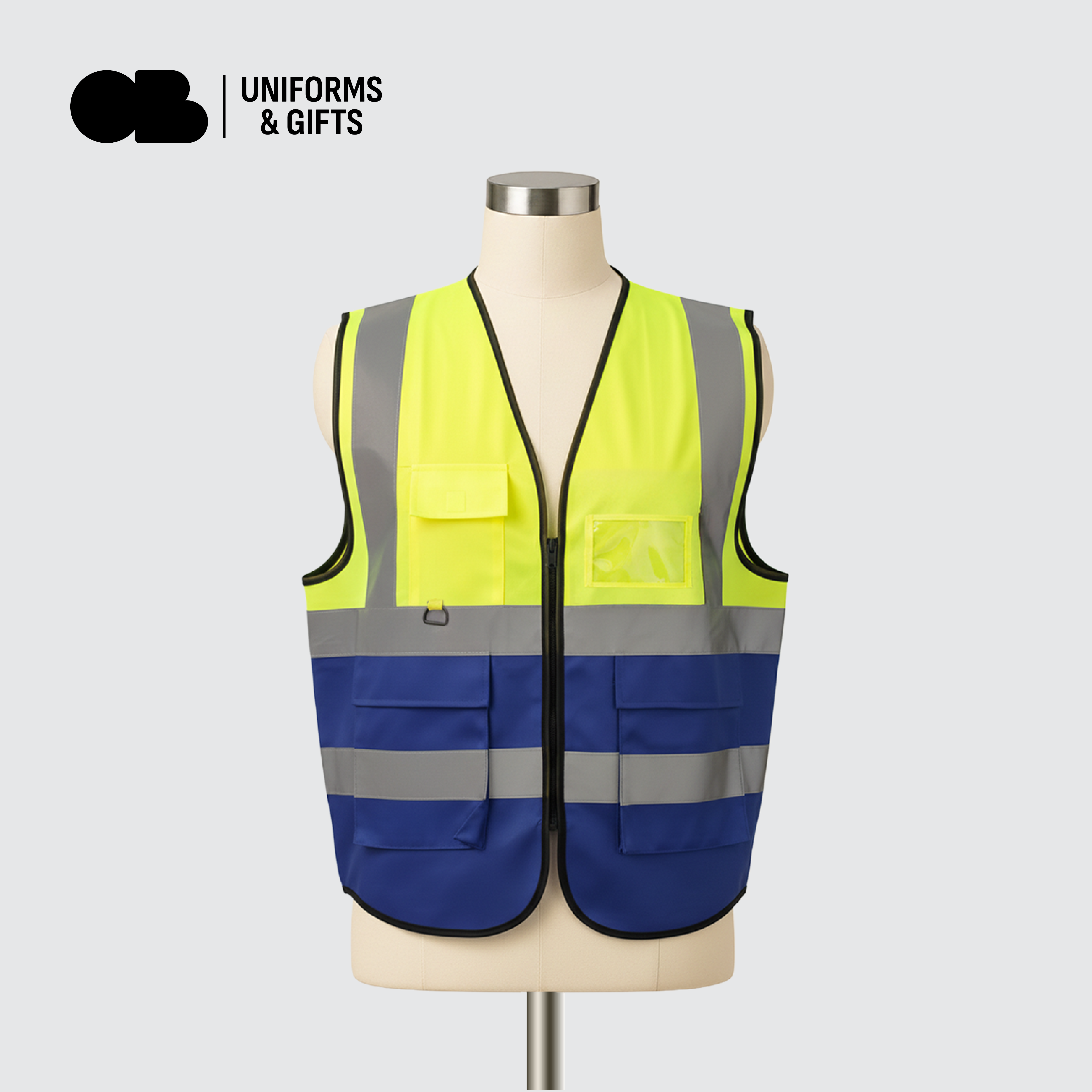 فيست عاكس لون أزرق بالأصفر C